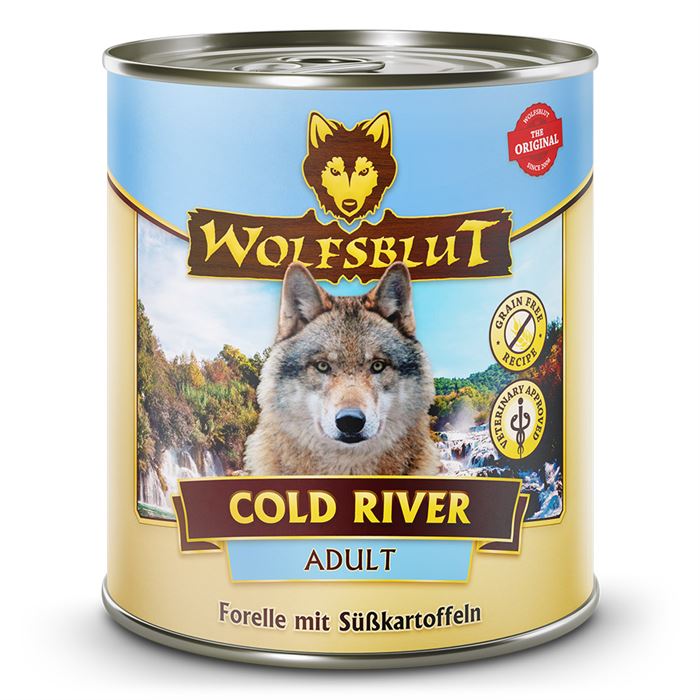 WOLFSBLUT, Wet Food (dåse), Cold River 395 gr.