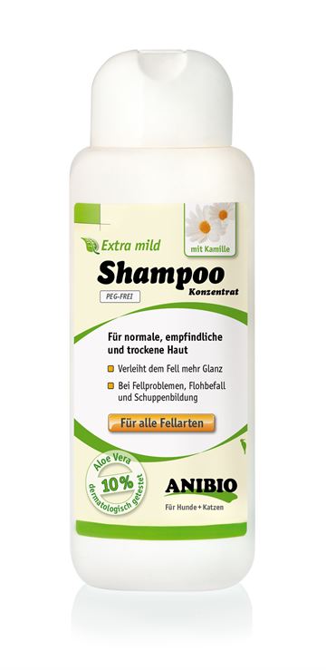 ANIBIO Shampoo 250 ml. Mild, koncentrat