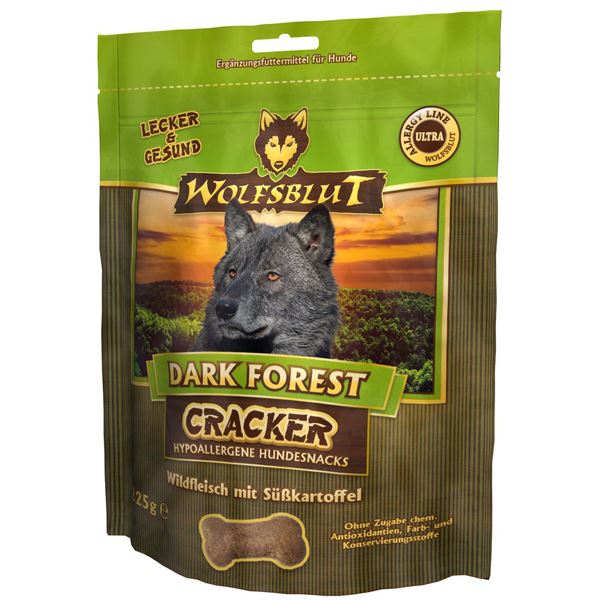 WOLFSBLUT Cracker, Dark Forest, Wild 225 gr.