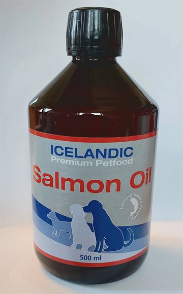 Iceland Pet Lakse Olie 500 ml. m/pumpe