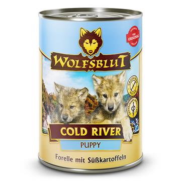 WOLFSBLUT, Wet Food (dåse), Puppy, Cold River 395 gr.