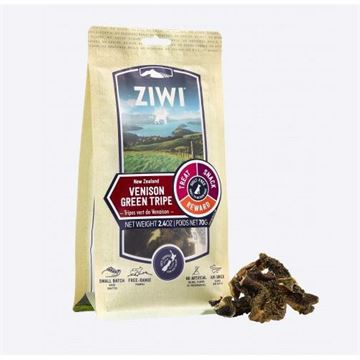 ZiwiPeak Treats, Vension, Green Tripe Pouch , 70 gr.