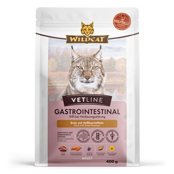 Wildcat VetLine Gastrointestinal- Duck 400 gr.