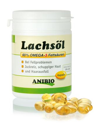 ANIBIO Lachsöl / lakse olie kapsler 180 stk.