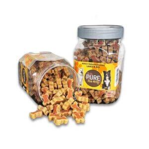 PURE Træningsgodbid Bones Laks & Ris 500 gr.