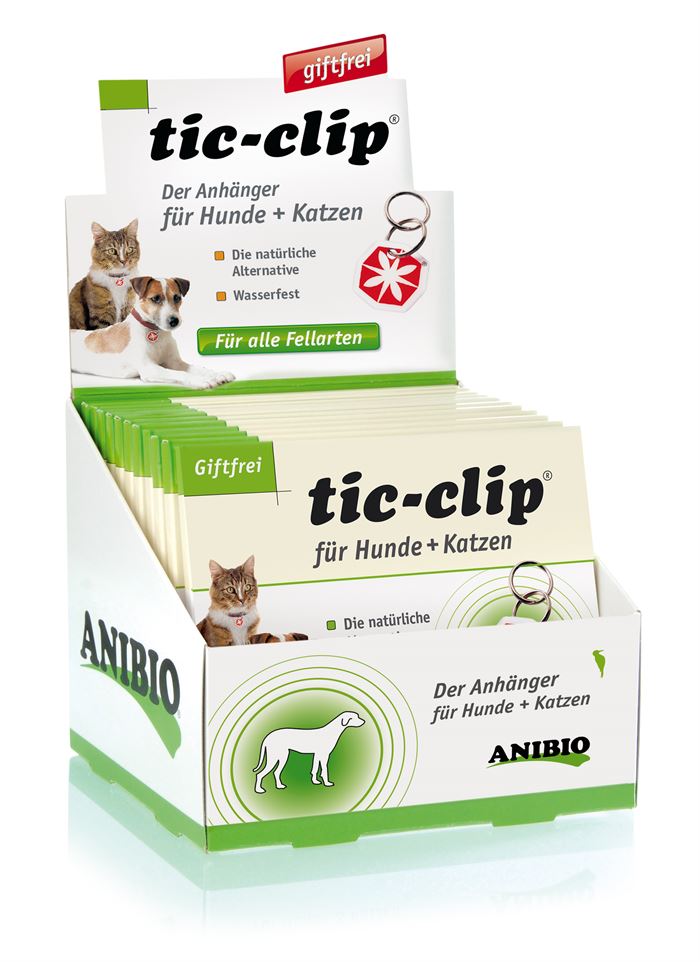 ANIBIO tic-clip kasse m/15