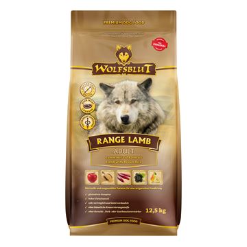 WOLFSBLUT, Range Lamb, Adult 12,5 Kg. Medium