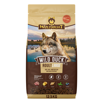 WOLFSBLUT, Wild Duck, Adult 12,5 Kg. Large Breed