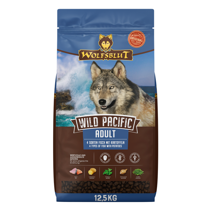 WOLFSBLUT, Wild Pacific, Adult 12,5 Kg. 