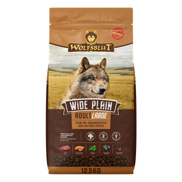 WOLFSBLUT, Wide Plain Horse, Large Breed, Adult 12,5 Kg. 