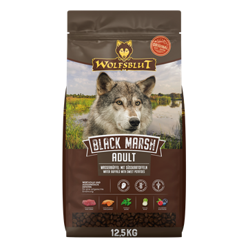 WOLFSBLUT, Black Marsh (Vandbøffel), Adult 12,5 kg.