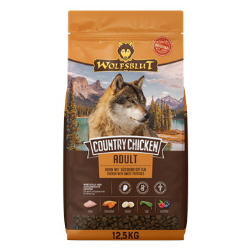 WOLFSBLUT, Country Chicken, Adult 12,5 Kg. 
