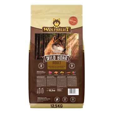 WOLFSBLUT, Wild Boar, Adult 12,5 Kg. Medium