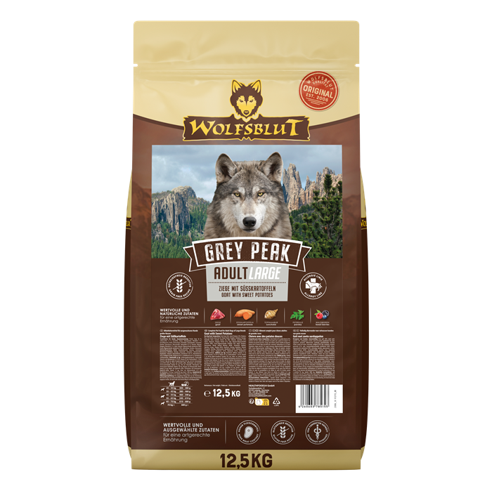 WOLFSBLUT, Grey Peak (ged), Large Breed 12,5 Kg.