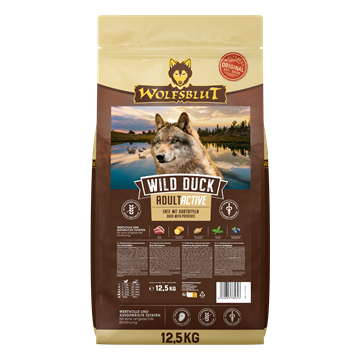WOLFSBLUT, Wild Duck, Active Adult 12,5 Kg. 