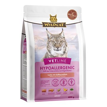 Wildcat VetLine, Hypoallergenic- Salmon 400 gr.