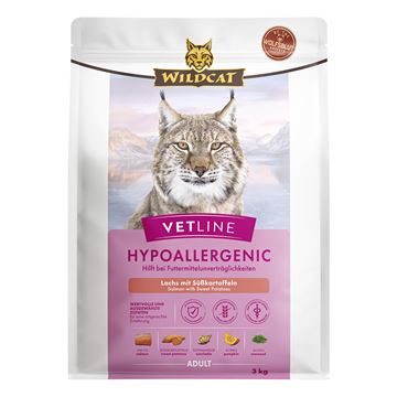 Wildcat VetLine, Hypoallergenic- Salmon 3 kg
