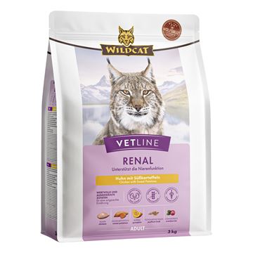 Wildcat VetLine, Renal- Chicken 3 kg.