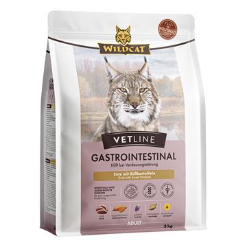 Wildcat VetLine, Gastrointestinal- Duck 3 kg.