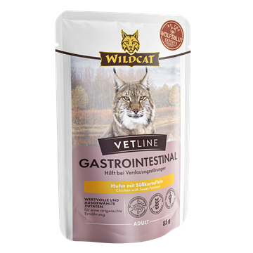 Wildcat VetLine, Gastrointestinal- Chicken 12x 85 gr. (vådfoder)