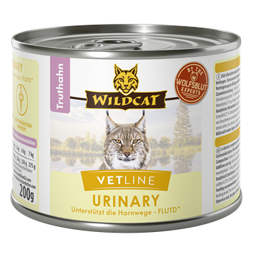 Wildcat VetLine, Urinary- Turkey 200 gr. (vådfoder)