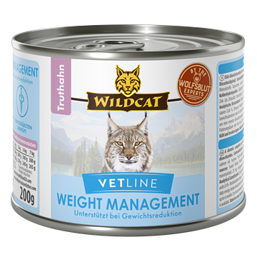 Wildcat VetLine, Weight Management- Turkey 200 gr. (vådfoder)