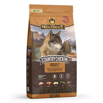 WOLFSBLUT, Country Chicken, Adult 12,5 Kg. 
