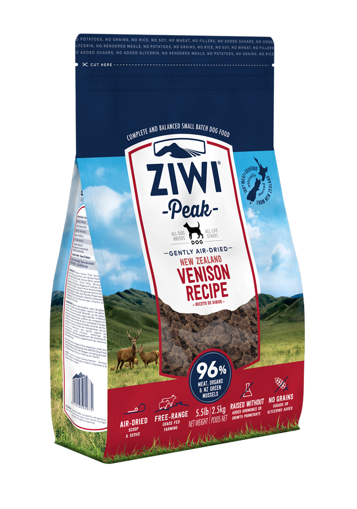 ZiwiPeak VENISON 1 kg. Air-dried