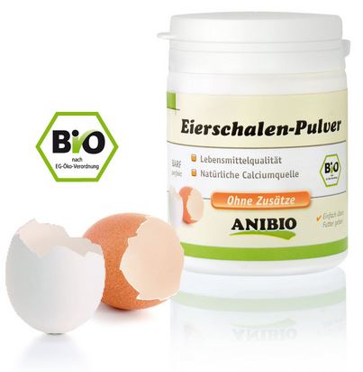 Anibio Calcium + 320 gr. Eirschalenpulver 