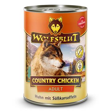 WOLFSBLUT, Wet Food (dåse), Country Chicken 395 gr.