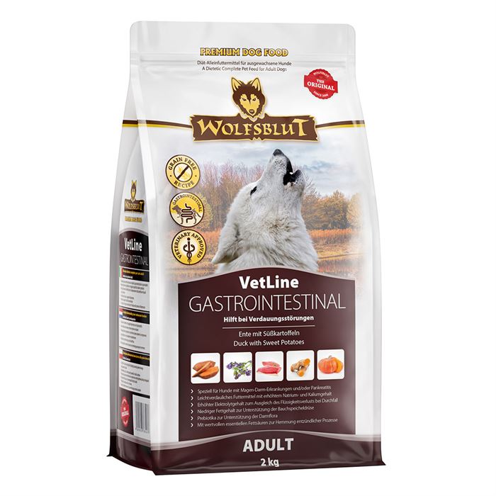 WOLFSBLUT, VetLine, Gastrointestinal 2 kg.