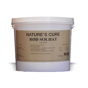 Natures Cure Rød Solhat 2 kg.