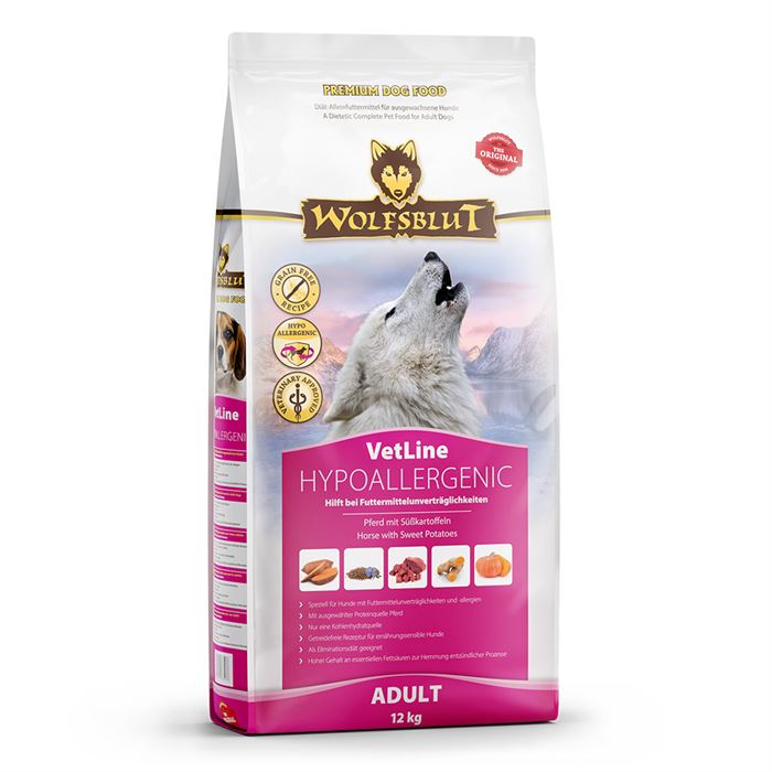 WOLFSBLUT, VetLine, Hypoallergenic 12 kg.