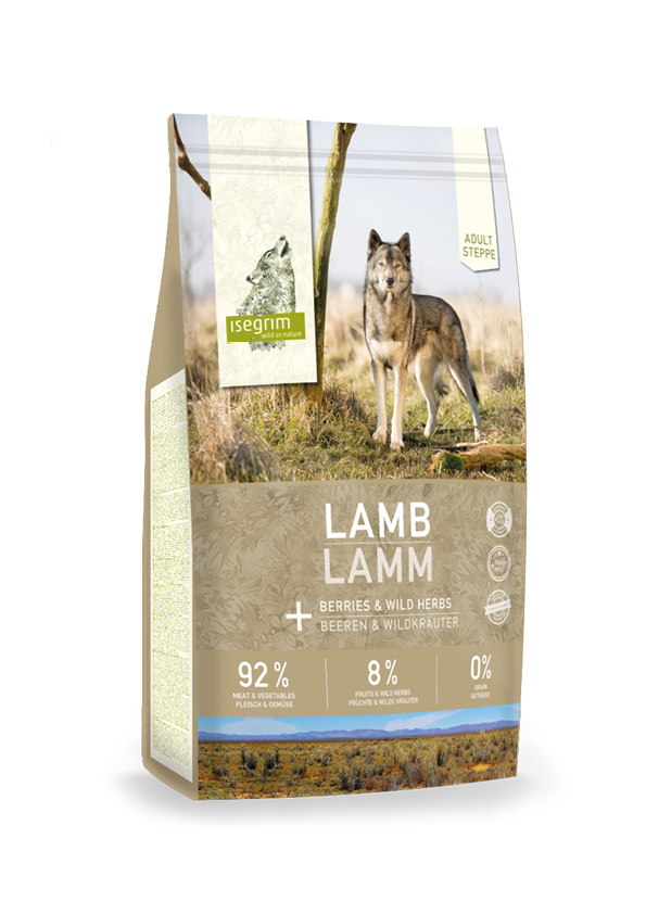 Isegrim, Steppe, Adult, Lamb 12 kg.  92/8/0%