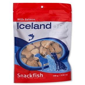 Iceland Pet Treat, Dog, Salmon / Laks 100 gr.