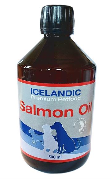 Iceland Pet Lakse Olie 500 ml. m/pumpe