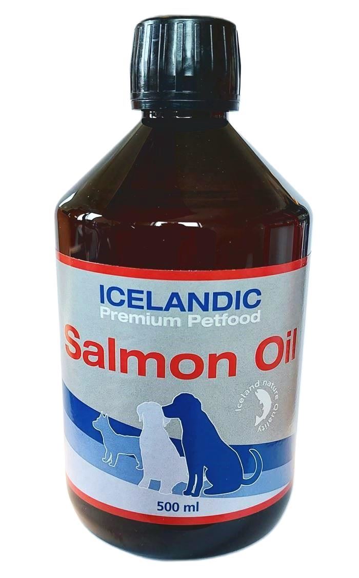 Iceland Pet Lakse Olie 500 ml. m/pumpe
