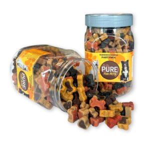 PURE Træningsgodbid Partymix 500 gr.