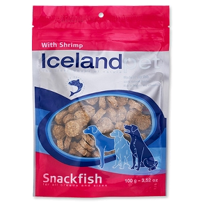 Iceland Pet Treat, Dog,   Shrimp / Reje 100 gr.